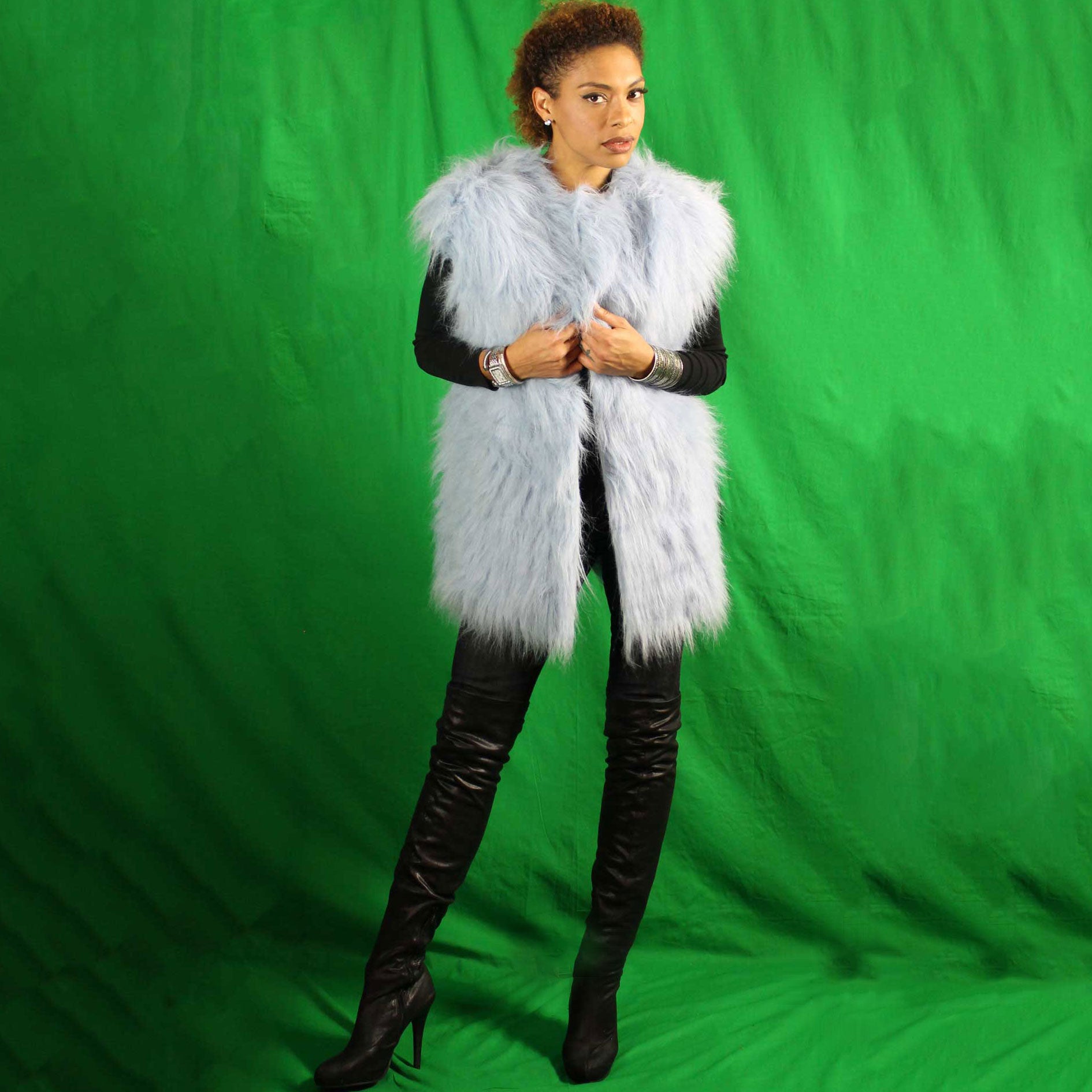 Angela Super Long Vest