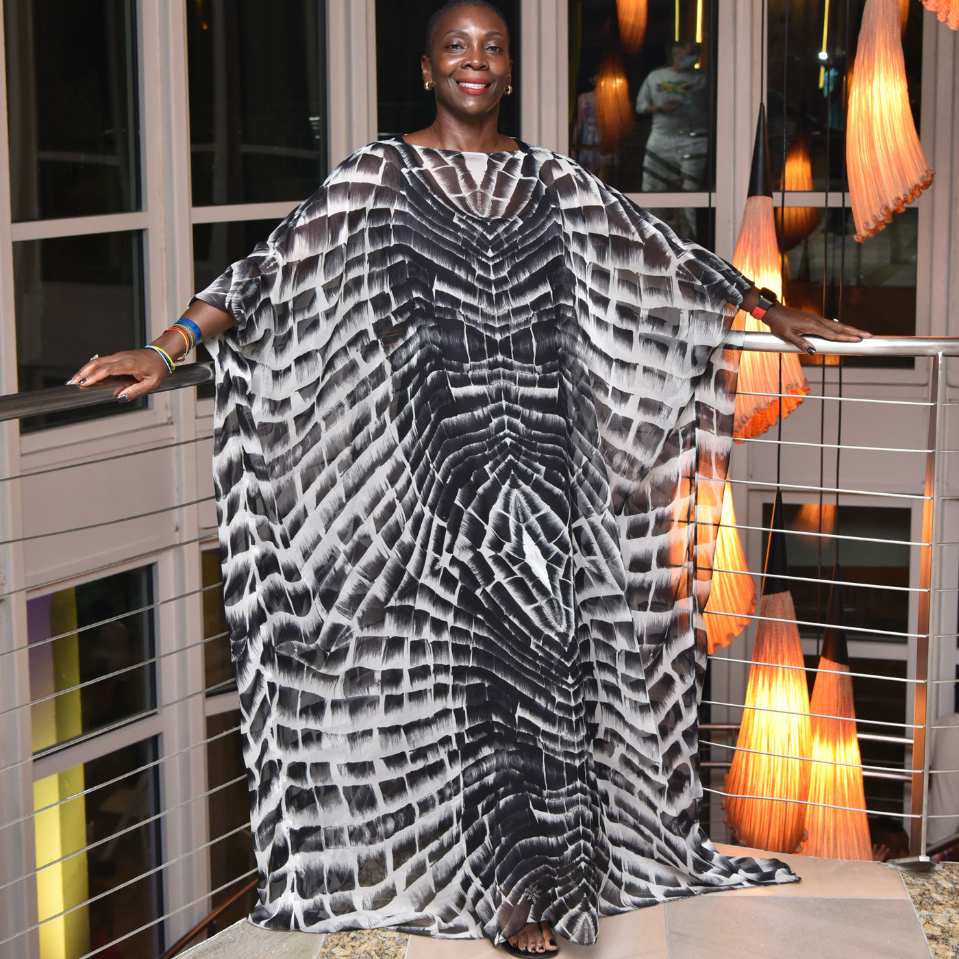 Black Widow Caftan
